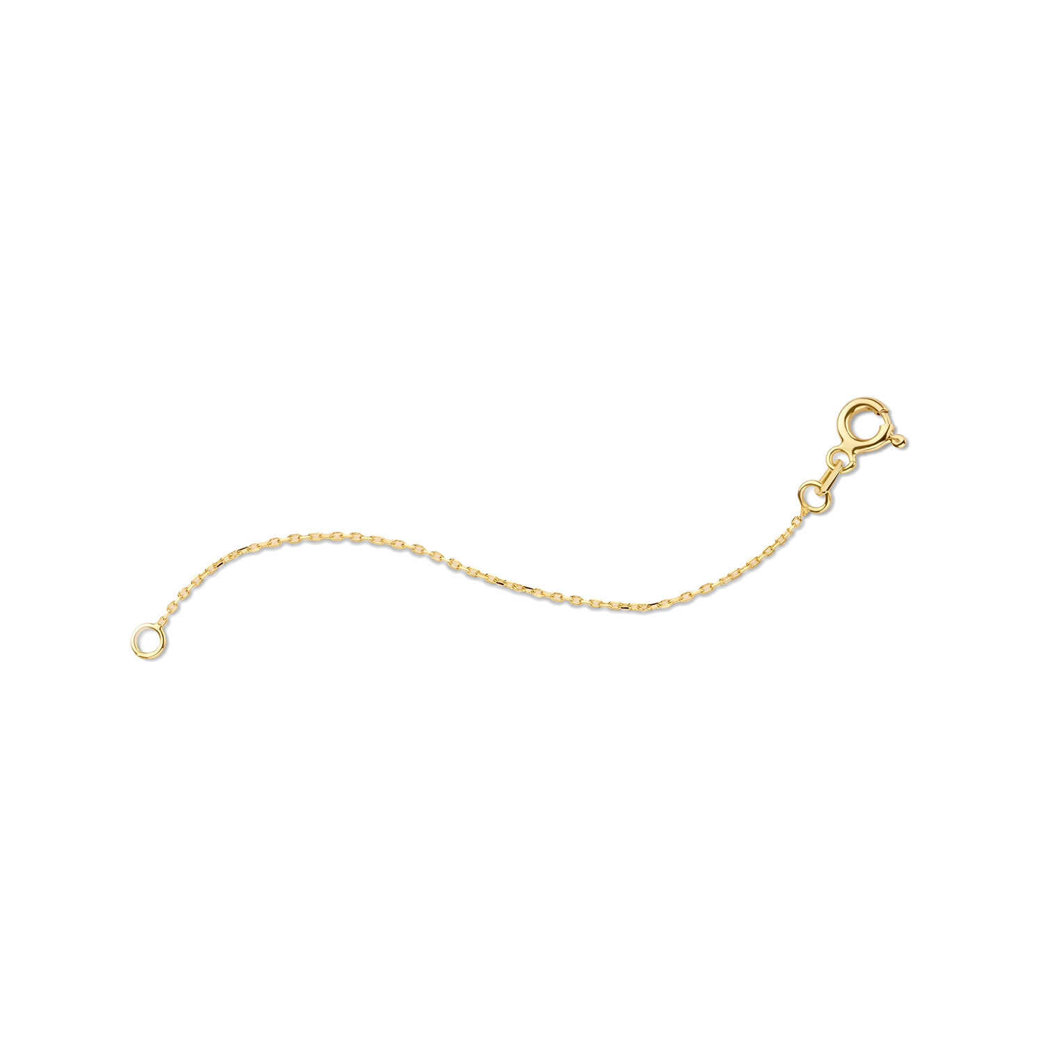 Verleng iedere ketting met 6cm.

Hidden Gems of the Rivi&egrave;ra
Elke creatie in de Hidden Gems of the Rivi&egrave;ra collectie is een ode aan de onmiskenbare charme van de Rivi&egrave;ra. Handgemaakt van 14 karaat goud en verrijkt met echte edelstenen. De sieraden brengen de magische sfeer van de C&ocirc;te d'Azur tot leven in jouw look! 
Bijna alle kettingen van Jackie zijn voorzien van drie oogjes. Hiermee kun je de kettingen heel gemakkelijk (ver)stellen.

Het merk 
Jackie is h&eacute;t 14 karaat gouden on trend sieradenmerk. De collecties zijn ge&iuml;nspireerd op de reizen die ik maak, van stedentrips tot exotische oorden. Elk gouden sieraad is helemaal van nu, handgemaakt door Europese goudsmeden en vervaardigd van overwegend gerecycled goud met echte edelstenen en zoetwaterparels. Elke collectie is dan ook met veel liefde en passie samengesteld. Mijn Jackie sieraden zijn de perfecte finishing touch voor iedere outfit!

Specificaties
- Extender
- Materiaal: 14 Karaat - Geelgoud - 585
- Extender
- Totale lengte: 6cm