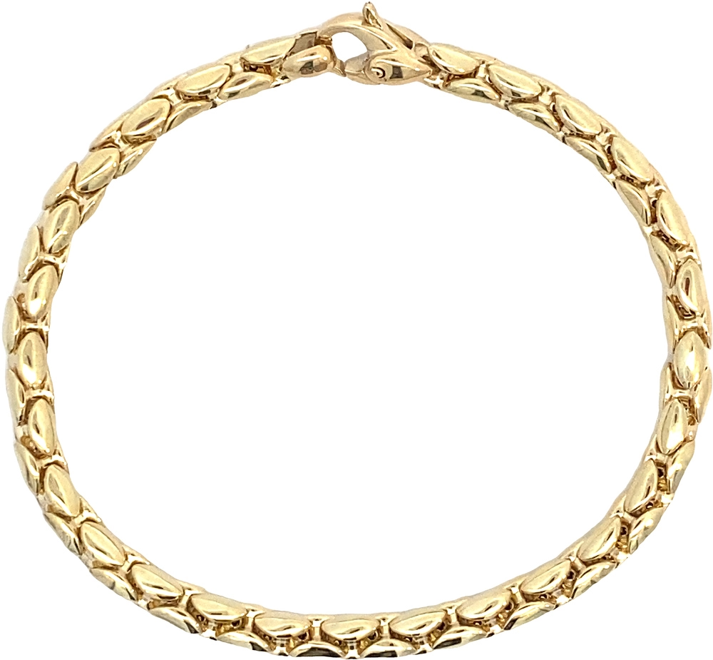 Details van het juweel
Merk	Monzario
Model	1631
Breedte	4.8 mm
Afwerking	Glanzend
Schakeltype	Turtle
Materiaal	Geel goud
Zuiverheid	14 krt.