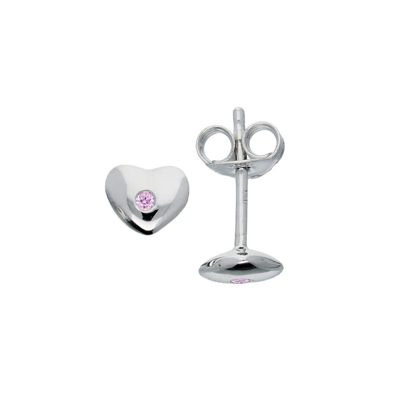 Zilveren Kinderoorknopjes Hart
Steensoort: Zirkonia
Steenkleur: Roze

Overig:
Lengte: 5.5 mm
Breedte: 6.0 mm
Gewicht: 1.1 gr
Kleur: Zilverkleurig
Materiaal: Zilver
Bewerking: Gerhodineerd
