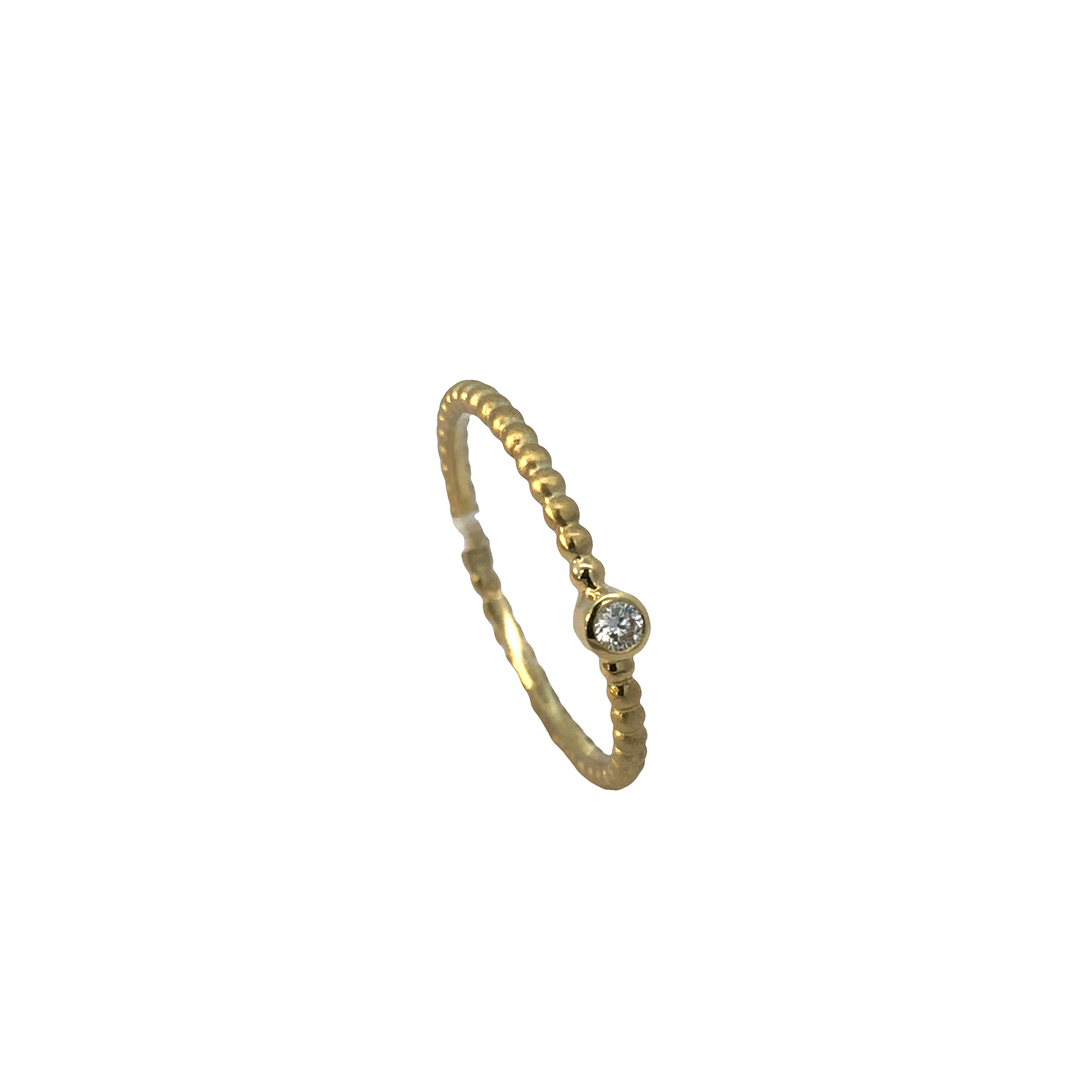 Dieser Ring, Art-Nr.: 2-12492, aus 750/- Gelbgold, besticht durch einen Brillanten von 0,04 ct in der Qualität W-VS. Kategorie: Schmuck, Schmucktyp: Ring, Größe: 53. Perfekt für den Alltag oder besondere Anlässe, passt er elegant zu jedem Outfit und bringt einen Hauch von Luxus in Ihre Schmuckkollektion.