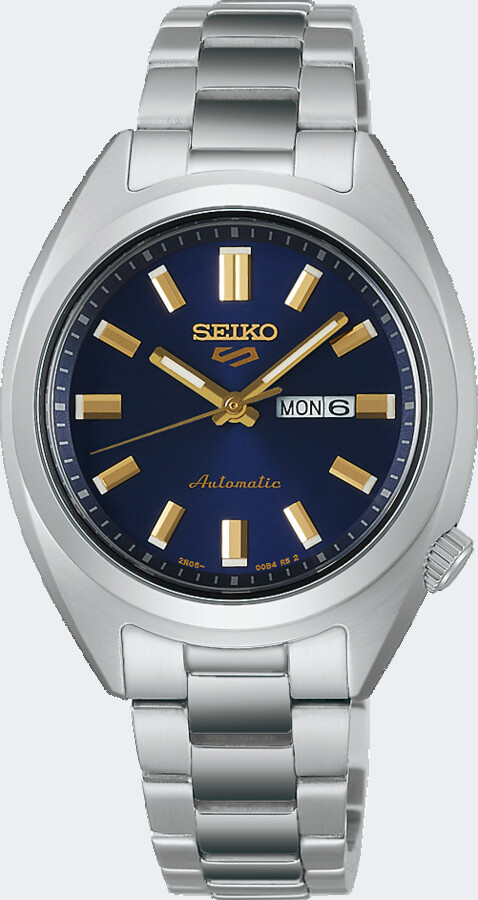 Dit is een dameshorloge van het merk Seiko. Het is een analoog horloge gemaakt van staal. De diameter van de kast is 32 mm en de kast is 11.4 mm dik.
De verdere specificaties van het horloge zijn als volgt:
Kastvorm: rond
Kastkleur: zilverkleurig
Kastmateriaal: staal
Bandbreedte: 15 mm
Sluiting: vouwsluiting met drukker
Wijzerplaatkleur: blauw
Glassoort: hardlex mineraal glas
Waterdichtheid: 10 ATM
Techniek: automaat