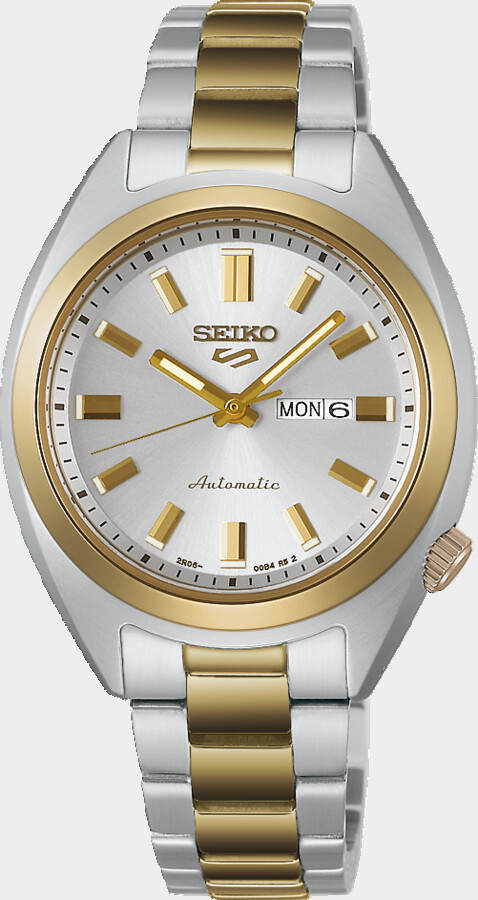 Het 2R06 Seiko kaliber met dag- /datumweergave is een mechanisch kaliber. Het horloge laadt zich tijdens het dragen automatisch op door het omzetten van de arm- en polsbewegingen van de drager in energie. Beweging van het horloge zorgt ervoor dat de hoofdveer van het horloge wordt opgewonden. Deze veer is de energiebron. Handopwinding van het uurwerk is ook mogelijk. Wanneer het horloge volledig is opgeladen heeft het horloge een gangreserve van ongeveer 40 uur. Het tikgetal van deze automaat is 21.600 per uur en het horloge heeft 21 jewels.