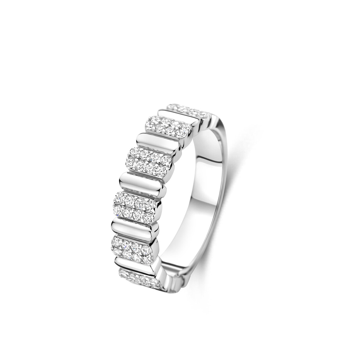 Ring zilver met zirconia