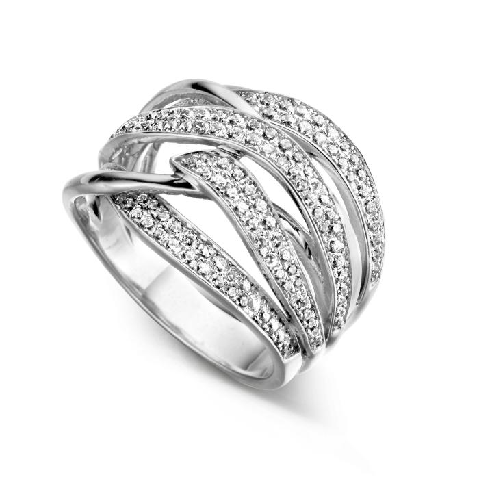 Ring zilver met zirconia