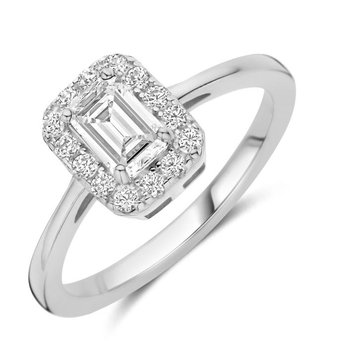 Ring zilver met zirconia