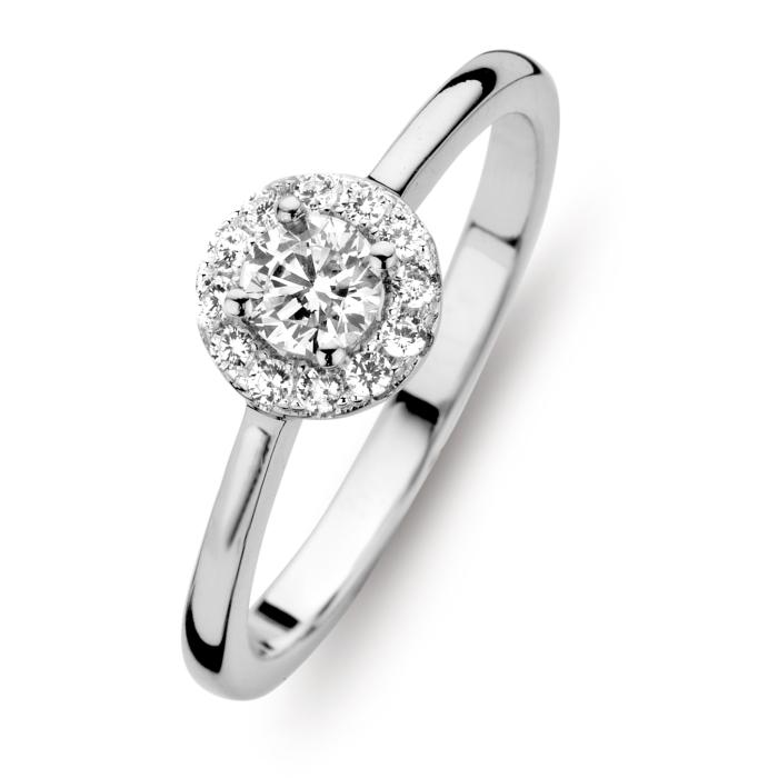 Ring zilver met zirconia