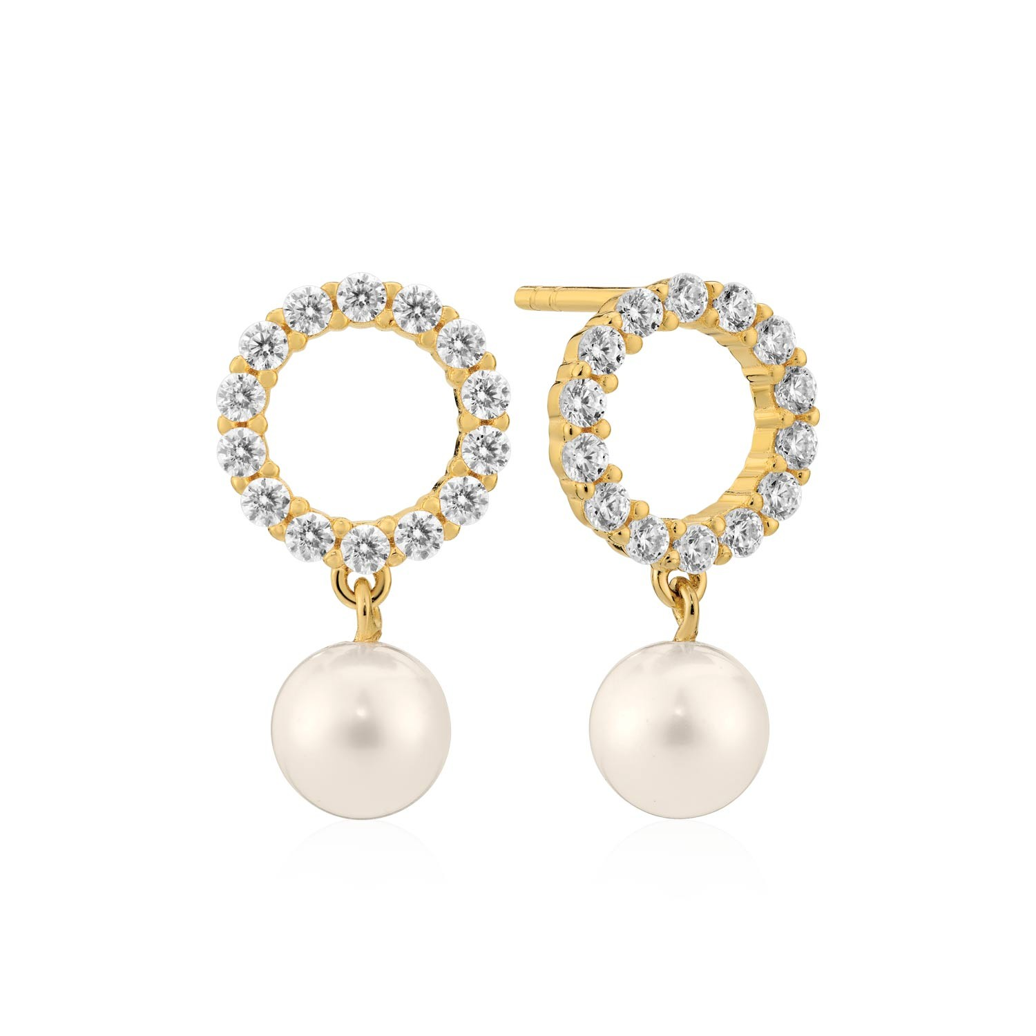 De Sif Jakobs Earrings Biella Perla Uno (modelnummer: SJ-E2430-PCZ-YG) zijn elegante stud oorbellen met een verfijnde uitstraling. Deze sieraden zijn perfect voor elke gelegenheid, van dagelijkse kantoorkleding tot formele evenementen. Draag deze oorbellen bij opgestoken haar of met een chique avondjurk om hun schoonheid te accentueren. Indrukwekkend en tijdloos.