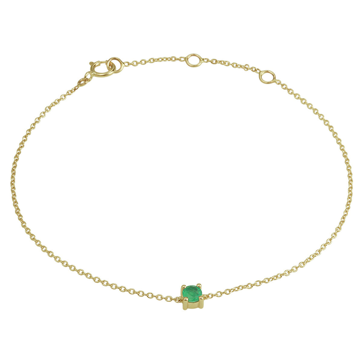Deze 14k gouden armband, modelnummer 4022810, bevat een prachtige smaragd en behoort tot de categorie "Jewel". Als een elegant juweel en specifiek als een armband, kan het perfect om de pols worden gedragen. Combineer het met zowel formele als casual outfits voor een vleugje luxe en verfijning. Ideaal voor speciale gelegenheden of dagelijks gebruik.