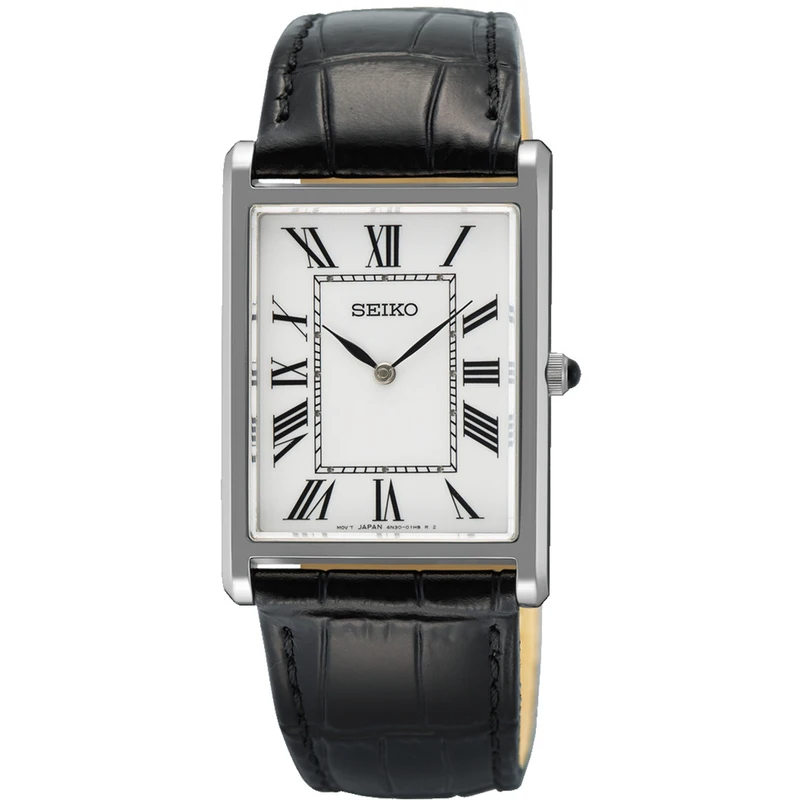 ontdek de tijdloze elegantie van het SWR103P1 Horloge 27,20 mm van Seiko. Dit verfijnde uurwerk is een sieraad voor iedere pols en combineert moeiteloos stijl met functionaliteit. Het klassieke ontwerp met een slanke wijzerplaat van 27,20 mm straalt ingetogen luxe uit, terwijl het betrouwbare quartz uurwerk zorgt voor precisie en betrouwbaarheid. Het horloge is voorzien van een comfortabele band, wat het tot een onmisbare accessoire maakt voor de moderne vrouw die weet dat de finishing touch in de details zit.