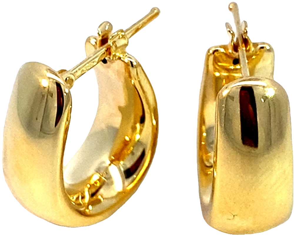 Details van het sieraad
Merk	Monzario
Model	1521
Breedte	7.7 mm
Hoogte	18 mm
Diameter	15.5 mm
Afwerking	Glanzend
Materiaal	Geel goud  18 krt.