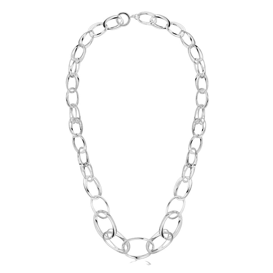 Details
Metals: 925&permil; Sterling silver
Collection: SCRIPTA
The Scripta collection by Pianegonda consists of silver jewelery with a sinuous design, like a ribbon that winds around itself and adapts to the shape of the body wearing it. Here you will find bracelets, necklaces, rings and earrings designed to last over time and preserve the beauty of silver that has always distinguished Pianegonda jewels. Explore the Scripta collection now.