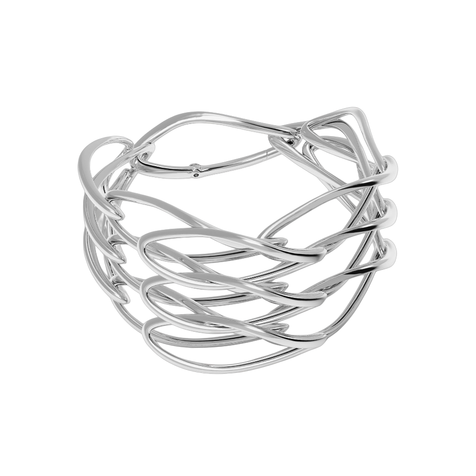 Details
Metals: 925&permil; Sterling silver
Collection: CONVERSUS
Discover the Conversus collection by Pianegonda, precious silver jewels with sinuous and soft lines, able to enhance the beauty of those who wear them at all times. The catalog includes bracelets, necklaces, earrings and rings, carefully crafted to offer the ultimate experience on every occasion. Discover the beauty and elegance of Pianegonda jewels.