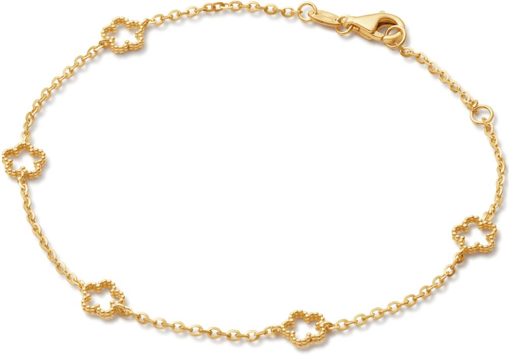 Glow 204.0941.19 Dames Armband- Armband gemaakt van 14 karaat goud, in de kleur goudWordt geleverd in originele Glow verpakking en 2 jaar offici&euml;le garantie.