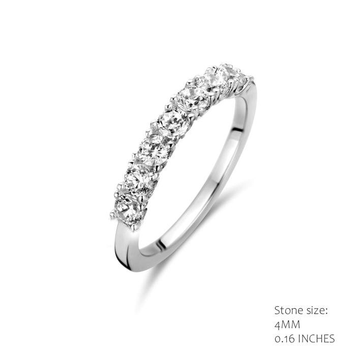 Ring zilver met zirconia 