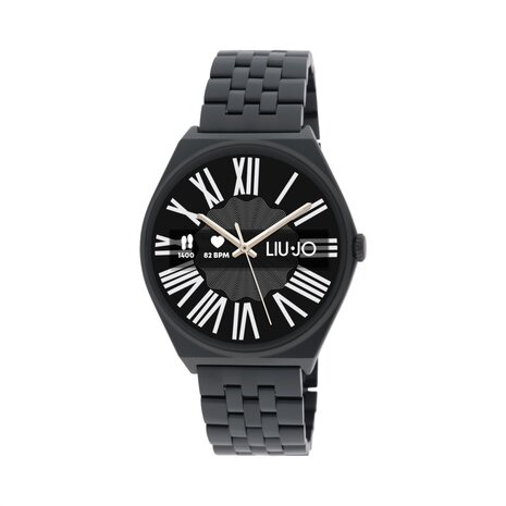 Smartwatch Liu Jo SWLJ185 volledig zwart metaal