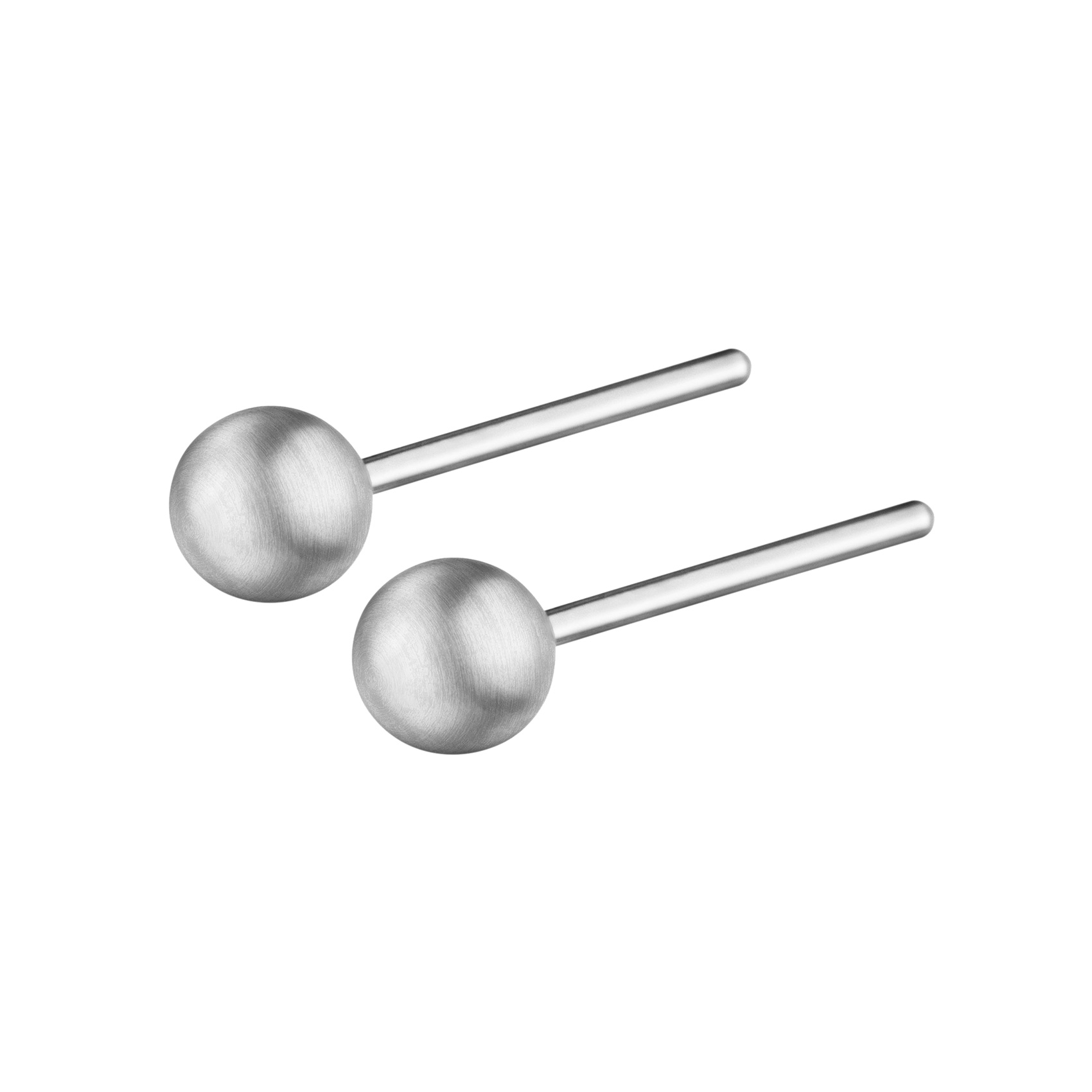  Diese Ohrstecker, aus mattiertem Edelstahl, sind perfekt, um jedem Outfit einen eleganten Touch zu verleihen. Am besten tragen Sie sie zu formellen Anl&auml;ssen oder um Ihren Alltagslook zu veredeln. Sie passen wunderbar zu Hochsteckfrisuren oder zur&uuml;ckgesteckten Haaren, um ihren Glanz zu betonen.