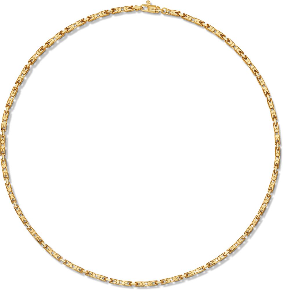 Glow 102.8255.45 Unisex Ketting- Ketting gemaakt van zilver, in de kleur goud- De lengte van deze ketting is 45 cmWordt geleverd in originele Glow verpakking en 2 jaar offici&euml;le garantie.