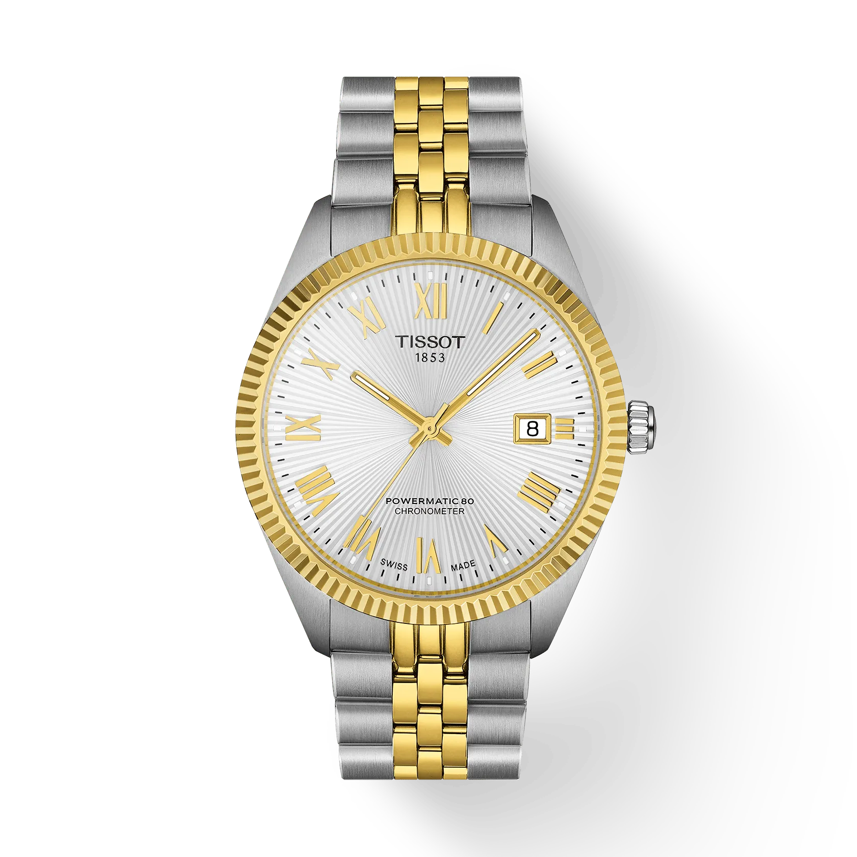 Een polshorloge Tissot model Ballade powermatic 