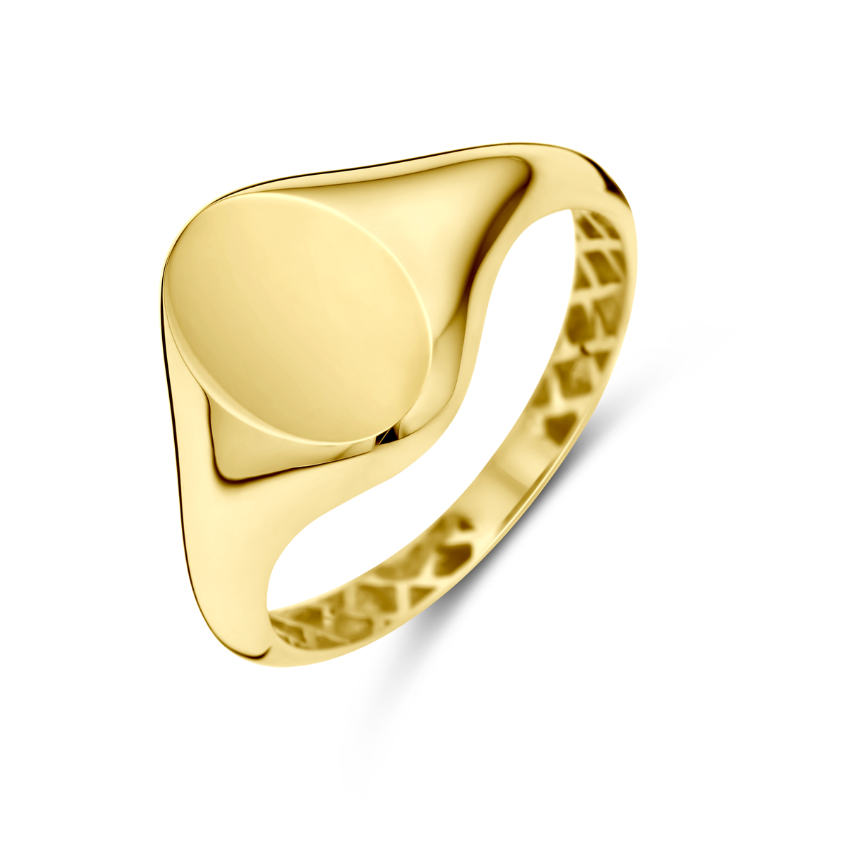 Geelgouden graveerring 4031139