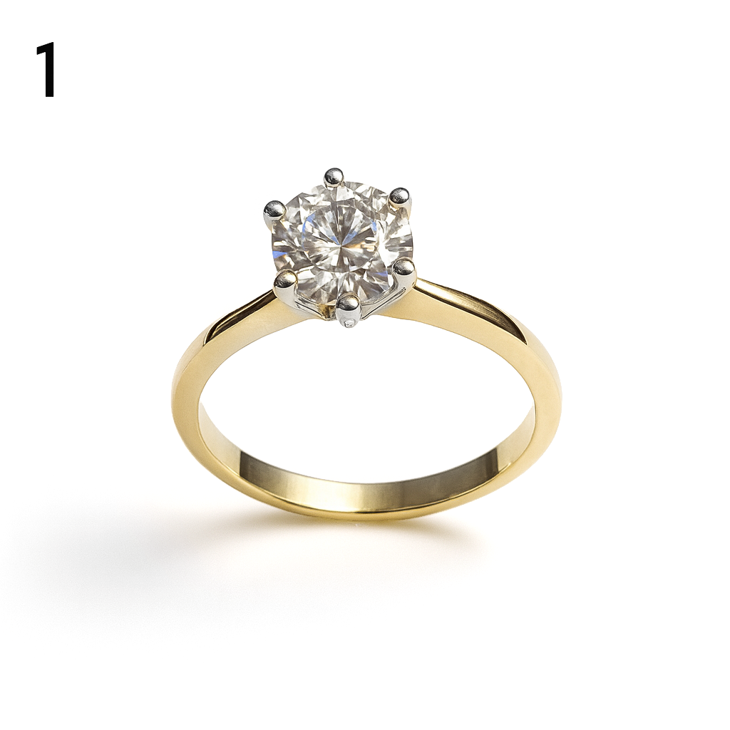 Prachtige solitair ring met een LabGrown diamant van 1,57 ct met IGI Certificaat