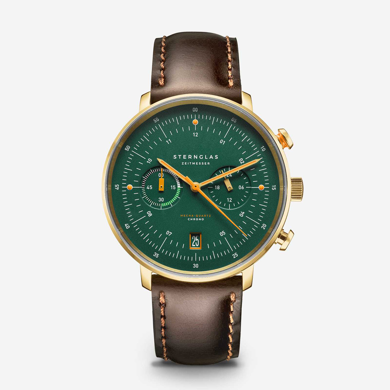 Materiaal: 316L stainless steel, PVD gold polished
Glas: saffierglas
Waterdicht: 5 ATM