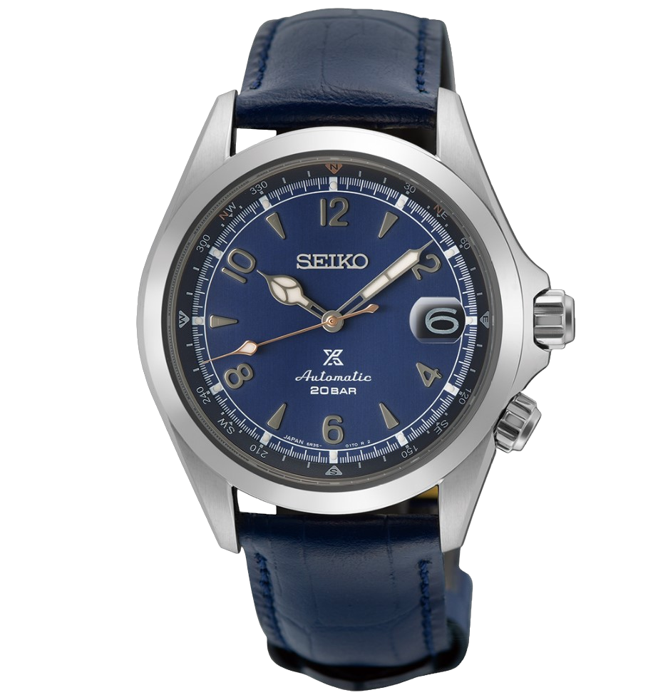 SEIKO PROSPEX ALPINIST SPB531J1 AUTOMAAT - LIMITED EDITION
Dit Seiko horloge heeft een kast gemaakt van Roestvrijstaal met een diameter van 39.5 mm en is voorzien van een leren band. In de kast bevindt zich een Seiko Instruments Inc. kwaliteitsuurwerk en is afgewerkt met Enkelvoudig ontspiegeld saffierglasglas. Het horloge is 20ATM. Dit betekent dat het horloge geschikt is om mee te duiken.