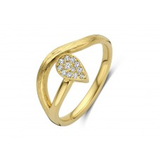 Ring 18 kt met zirconia. Dit model kan ook gemaakt worden met uw oud goud. Geef 4.7 gr en betaal slechts 647&euro;