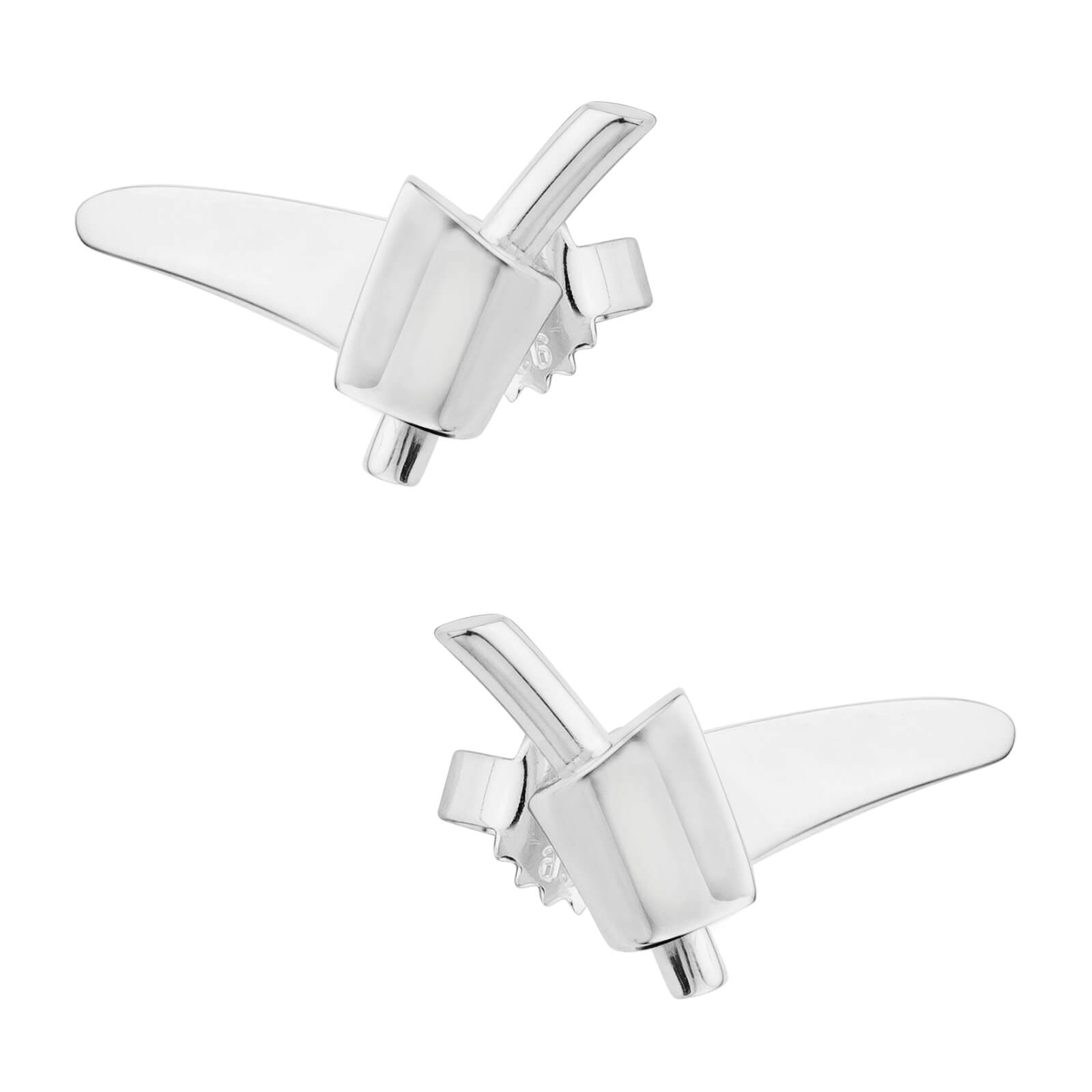 Nol Coopmans - Zilveren handgesmeden oorstekers - AG96801-6