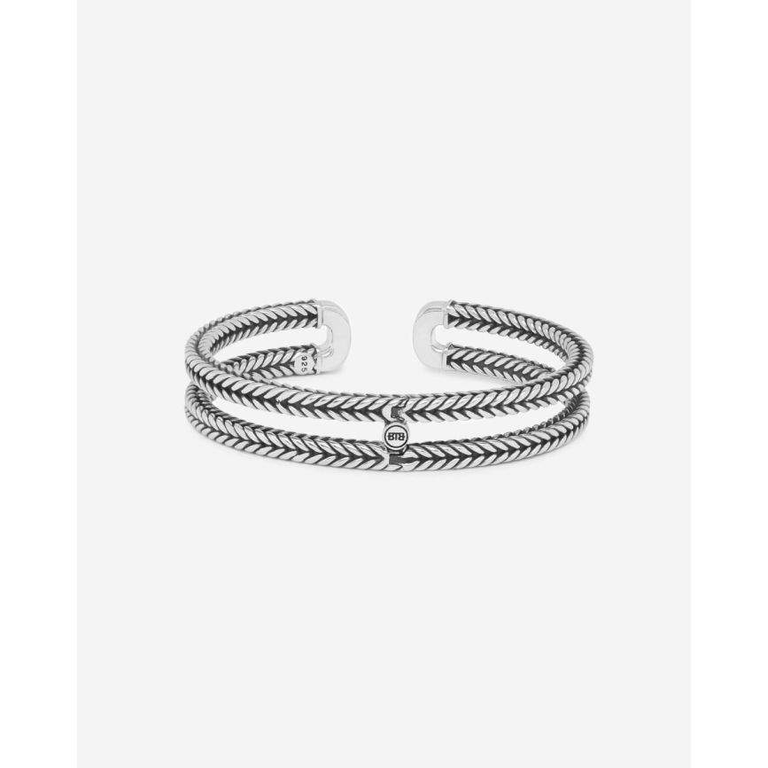 Barbara Link Cuff Silver