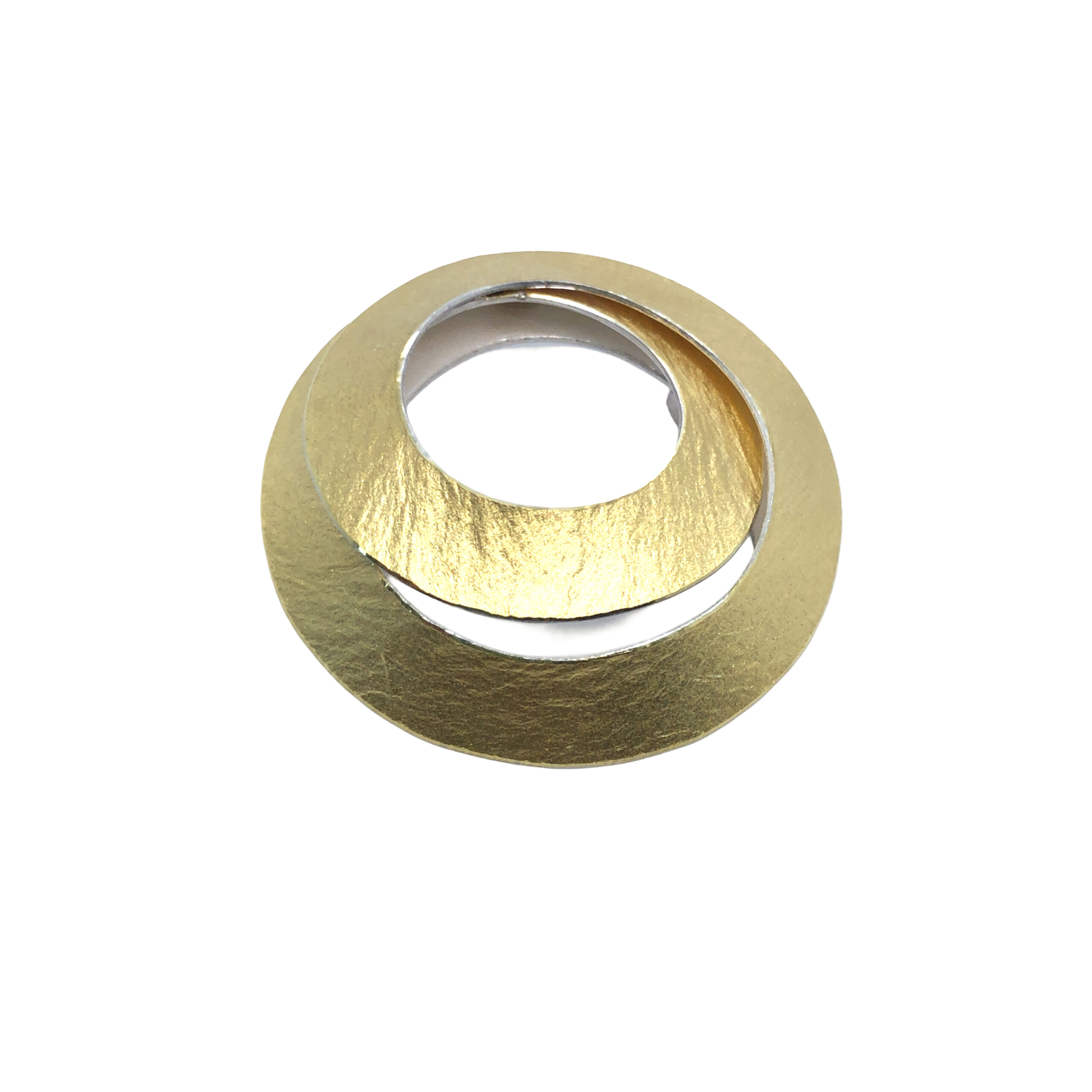 Collierschlie&szlig;e in Silber/ Gold 900