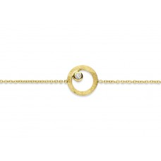 Armband met zirconium. Dit juweel kan ook gemaakt worden met oud goud. Geef 2.4 gr 18 kt en betaal slecht 360&euro;.