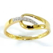 Ring 18 kt met diamant