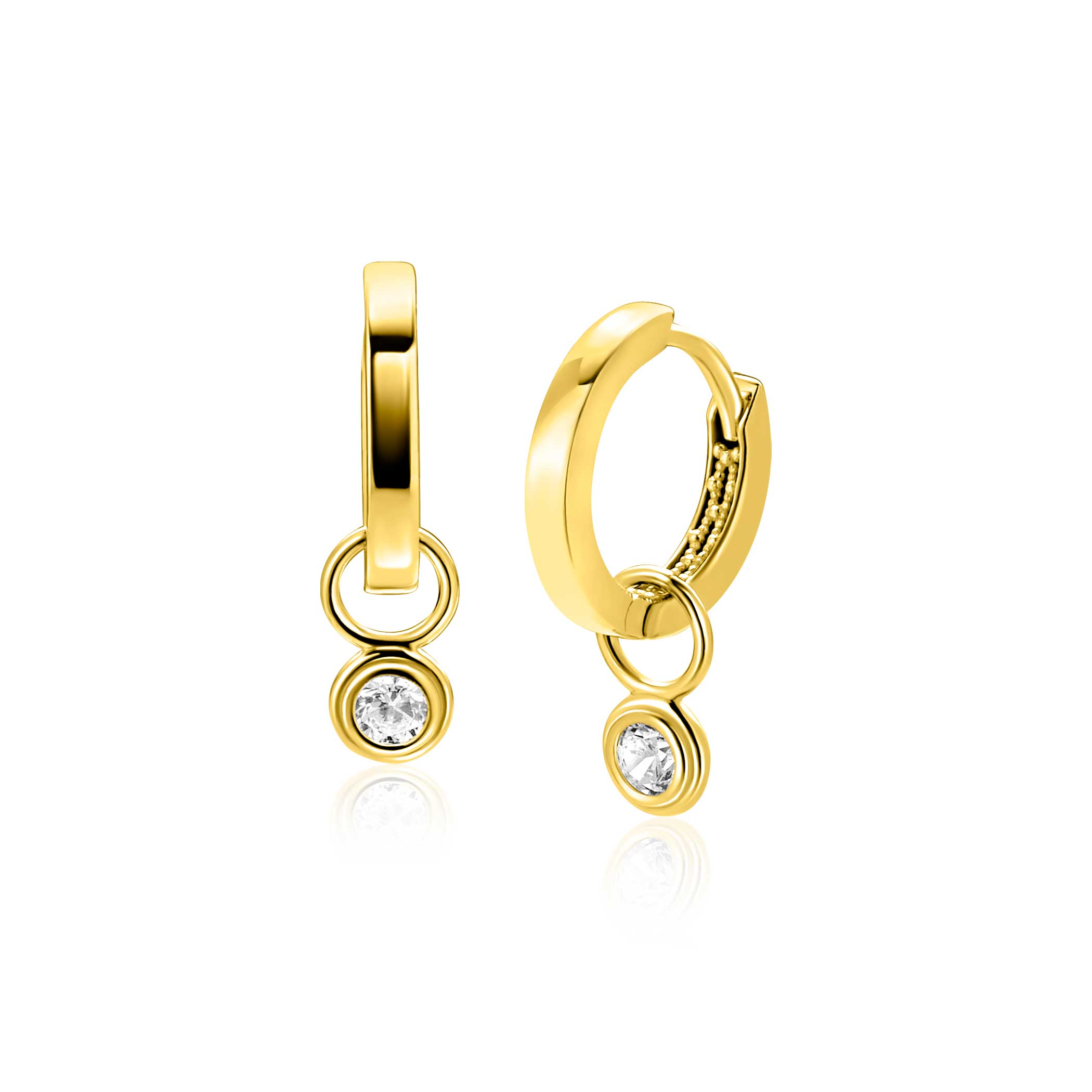 Zinzi Gold | Oorbedels | ZGCH560