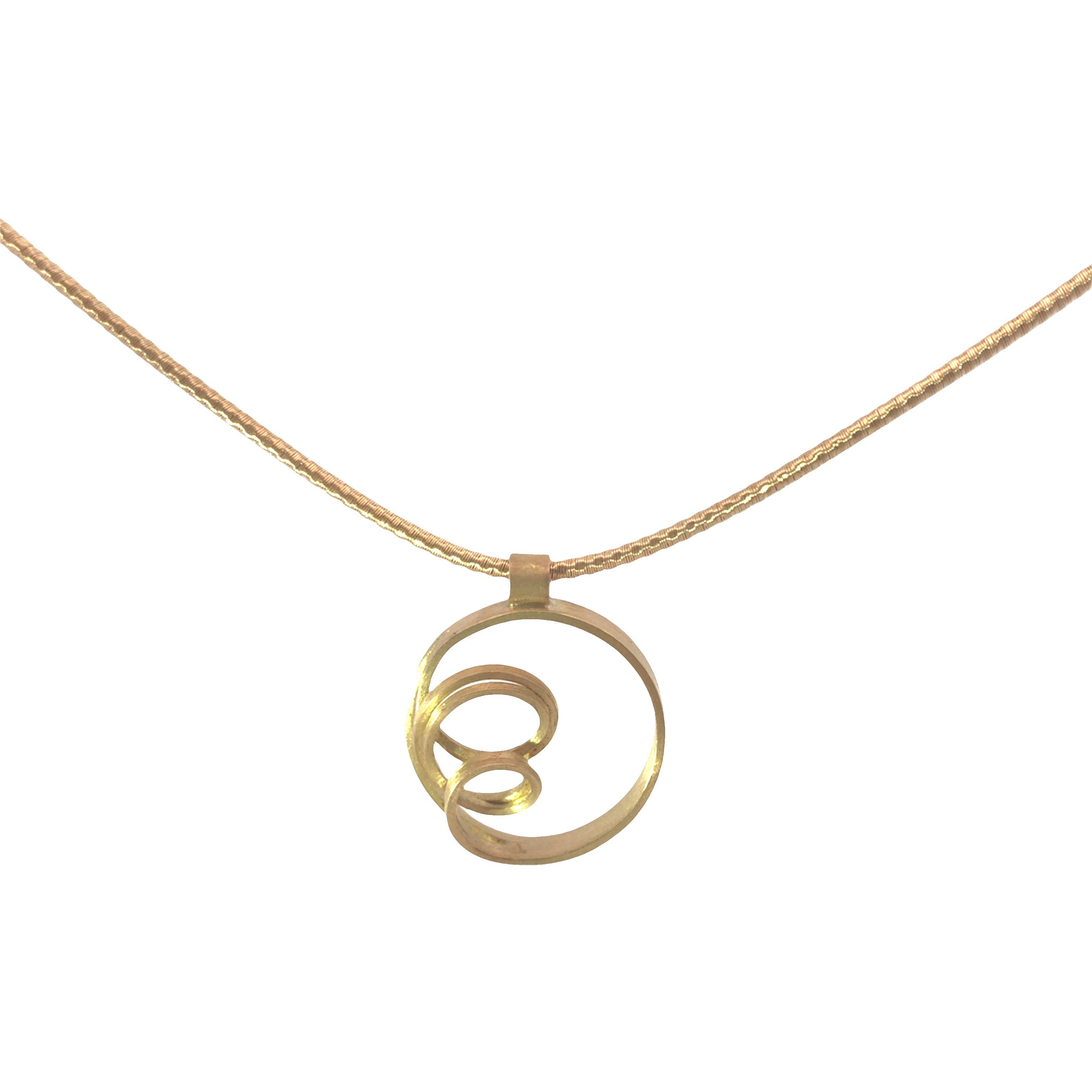 Anh&auml;nger Gelbgold 750 - Dreh dich..