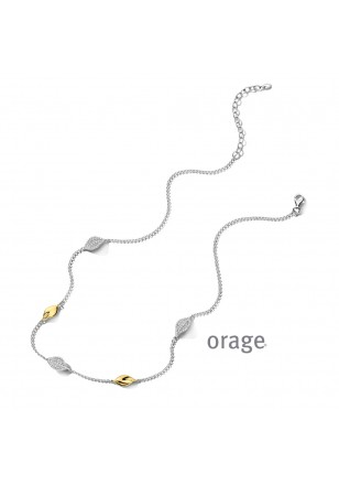 Ketting in zilver van het merk Orage 