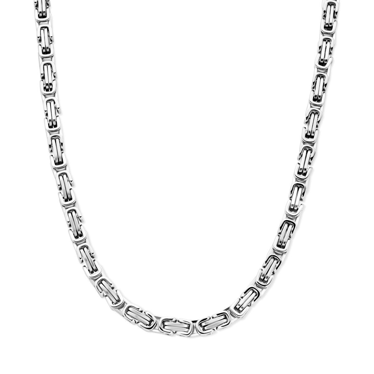 De Staal Collectie van Zaanen - 60 cm - 7mm is een verfijnde ketting onder de categorie juweel. Deze stijlvolle halsketting voegt een eigentijdse touch toe aan elke outfit. Beste draagoptie: combineer met een eenvoudige blouse of jurk om het moderne ontwerp te accentueren. Perfect voor zowel casual als formele gelegenheden.