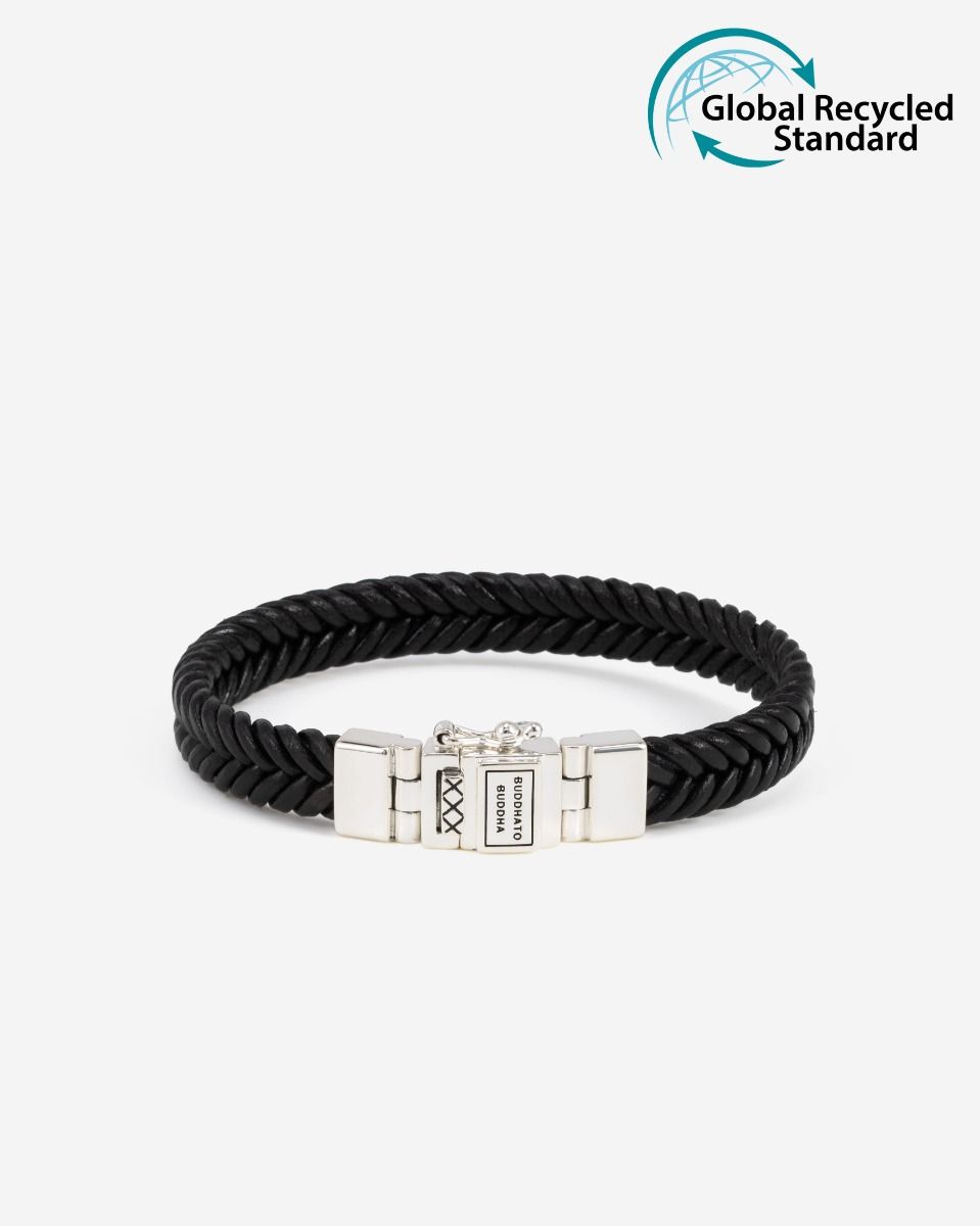Barbara Leather Bracelet Black