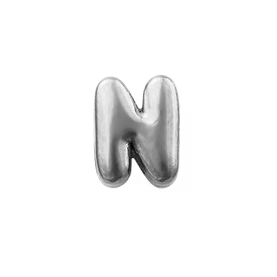 Der Blumenkind Buchstabe "N" Anh&auml;nger aus Edelstahl (Modellnummer: CCSSN) ist ein stilvolles Schmuckst&uuml;ck der Kategorie JEWEL. Als Buchstabenanh&auml;nger (JEWEL_SUBTYPE: LETTER_PENDANTS) leuchtet es in hochwertigem Edelstahl (JEWEL_MATERIAL: STAINLESS_STEEL). Tragen Sie diesen eleganten Anh&auml;nger an einer Kette Ihrer Wahl, um einen pers&ouml;nlichen Akzent zu setzen. Perfekt f&uuml;r Alltags- oder Abendoutfits.