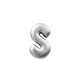 Der Blumenkind Buchstabe "S" Anh&auml;nger aus Edelstahl, Modellnummer CCSSS, besticht durch sein stilvolles und langlebiges Design. Als Buchstabenanh&auml;nger eignet er sich ideal zum Personalisieren von Ketten. Tragen Sie ihn einzeln f&uuml;r einen minimalistischen Look oder kombinieren Sie ihn mit anderen Anh&auml;ngern f&uuml;r einen individuellen Stil. Perfekt f&uuml;r den Alltag oder besondere Anl&auml;sse.