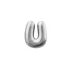 Diese Blumenkind Buchstabe "U" Anh&auml;nger aus Edelstahl, Modellnummer CCSSU, ist ein stilvoller Schmuck im Bereich PENDANT. Gefertigt aus Edelstahl, ist er langlebig und elegant. Tragen Sie ihn als subtilen Akzent zu jedem Outfit f&uuml;r einen pers&ouml;nlichen Touch. Perfekt f&uuml;r den t&auml;glichen Gebrauch oder als bedeutungsvolles Geschenk.