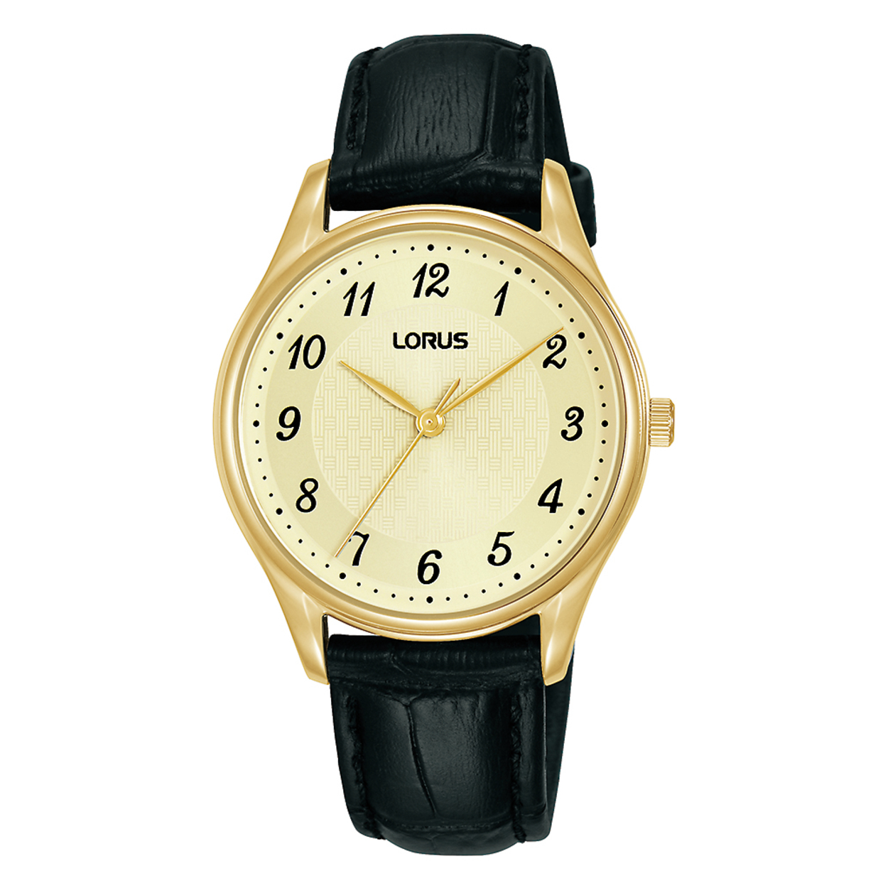Dit is een dameshorloge van het merk Lorus. Het is een analoog horloge gemaakt van staal. De diameter van de kast is 32 mm en de kast is 7.8 mm dik.
De verdere specificaties van het horloge zijn als volgt:
Kastvorm: rond
Kastkleur: goudkleurig
Kastmateriaal: staal
Bandbreedte: 13 mm
Bandlengte: 227 mm
Sluiting: gesp
Wijzerplaatkleur: champagne
Glassoort: hardlex mineraal glas
Waterdichtheid: 5 ATM
Techniek: quartz