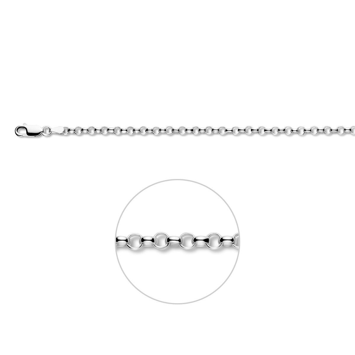 De Zilveren Armband - Jasseron, is een verfijnde armband. Draag deze elegante armband solo voor een minimalistische uitstraling, of combineer met andere sieraden voor een gelaagd effect. Perfect voor zowel dagelijkse outfits als speciale gelegenheden. Een veelzijdige toevoeging aan uw sieradencollectie!