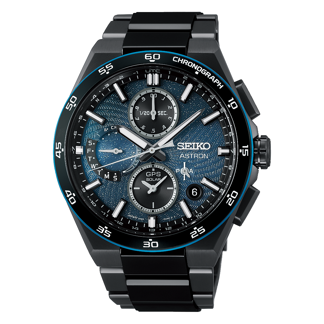 De Seiko Astron GPS Solar 2026 Limited Edition SSH187J1 is een polshorloge met een roestvrijstalen kast van 43,3 mm en een zwarte horlogeband. Het horloge beschikt over een datumfunctie. Draag het met een formele of zakelijke outfit voor een elegante en moderne uitstraling. Perfect om elke gelegenheid te verfijnen.