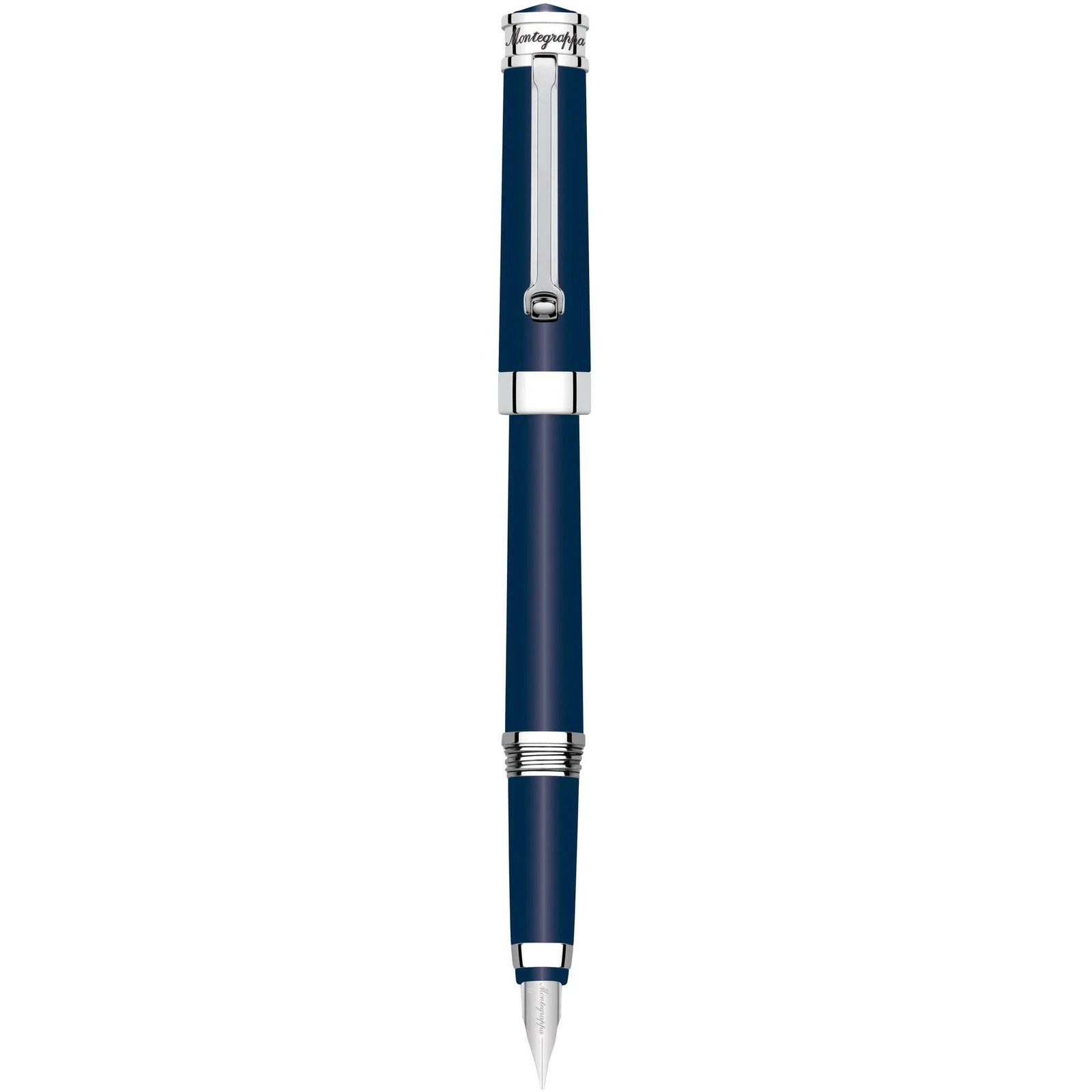 Een vulpen van Montegrappa in donker blauwe kleur