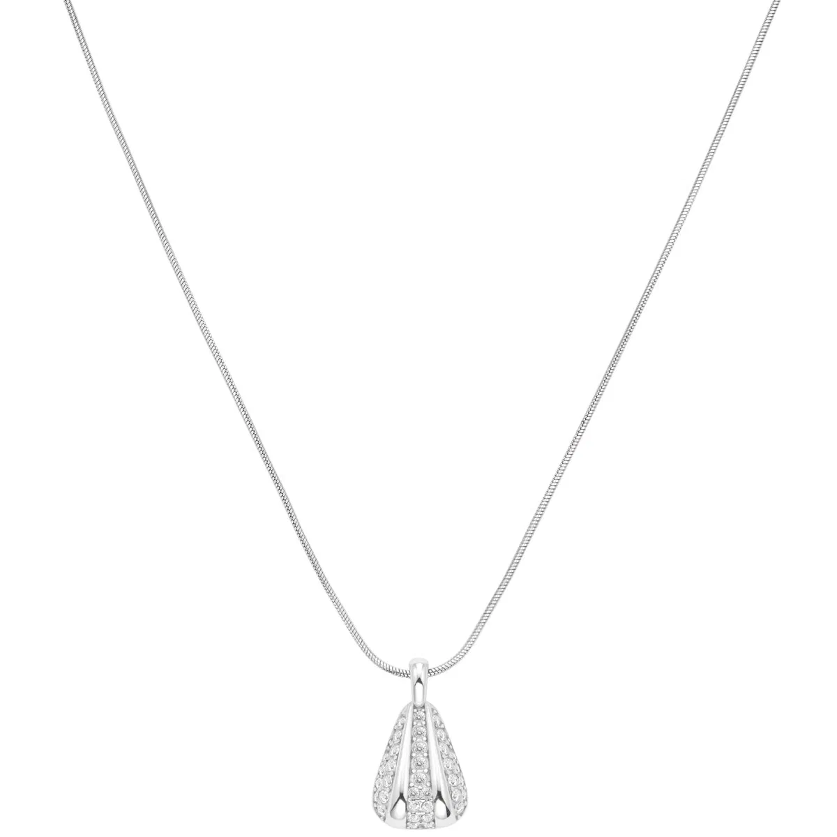 Rosefield Jewellery collier met hanger jnpss-j1232
Pav&eacute; Striped Necklace Silver
