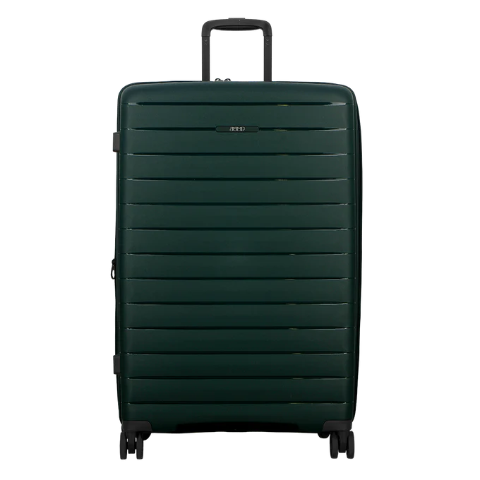 Jump Striper 77cm Olijf &ndash; Ruime en Stijlvolle Reiskoffer met Vier Dubbele Wielen

Op zoek naar een duurzame en stijlvolle koffer voor je volgende reis? De Jump Striper 77cm Olijf is de perfecte keuze voor de moderne reiziger die gemak, ruimte en kwaliteit zoekt. Met zijn royale inhoud van 100 tot 114 liter biedt deze grote koffer voldoende opbergruimte voor al je kleding, schoenen en reisbenodigdheden &ndash; ideaal voor langere vakanties of zakelijke trips.

Dankzij de vier dubbele wielen manoeuvreer je de koffer soepel en moeiteloos over elke ondergrond. De uittrekbare, telescopische handgreep en meerdere stevige handvatten zorgen voor optimaal draagcomfort, of je nu rolt of tilt.

Het hoofdcompartiment is ruim opgezet en voorzien van praktische interne vakken om je spullen georganiseerd te houden. De expandable functie (30-34 cm diep) geeft je bovendien extra flexibiliteit wanneer je n&eacute;t wat meer mee wilt nemen.

Specificaties:

Afmetingen: 77 cm (hoogte) x 49 cm (breedte) x 30-34 cm (diepte)

Inhoud: 100-114 liter

Gewicht: 4,4 kg

Materiaal: Hoogwaardige, duurzame afwerking

Kleur: Stijlvol Olijf

Handvatten: Telescopisch + meerdere handgrepen

Wielen: 4 dubbele zwenkwielen voor 360&deg; draaibereik

Uitbreidbaar compartiment voor extra ruimte

Of je nu gaat vliegen, met de trein reist of een roadtrip maakt &ndash; met de Jump Striper 77cm Olijf reis je comfortabel, georganiseerd &eacute;n stijlvol.

Bestel vandaag nog bij Lederzaak.nl en ervaar het verschil van kwaliteit en functionaliteit tijdens elke reis!