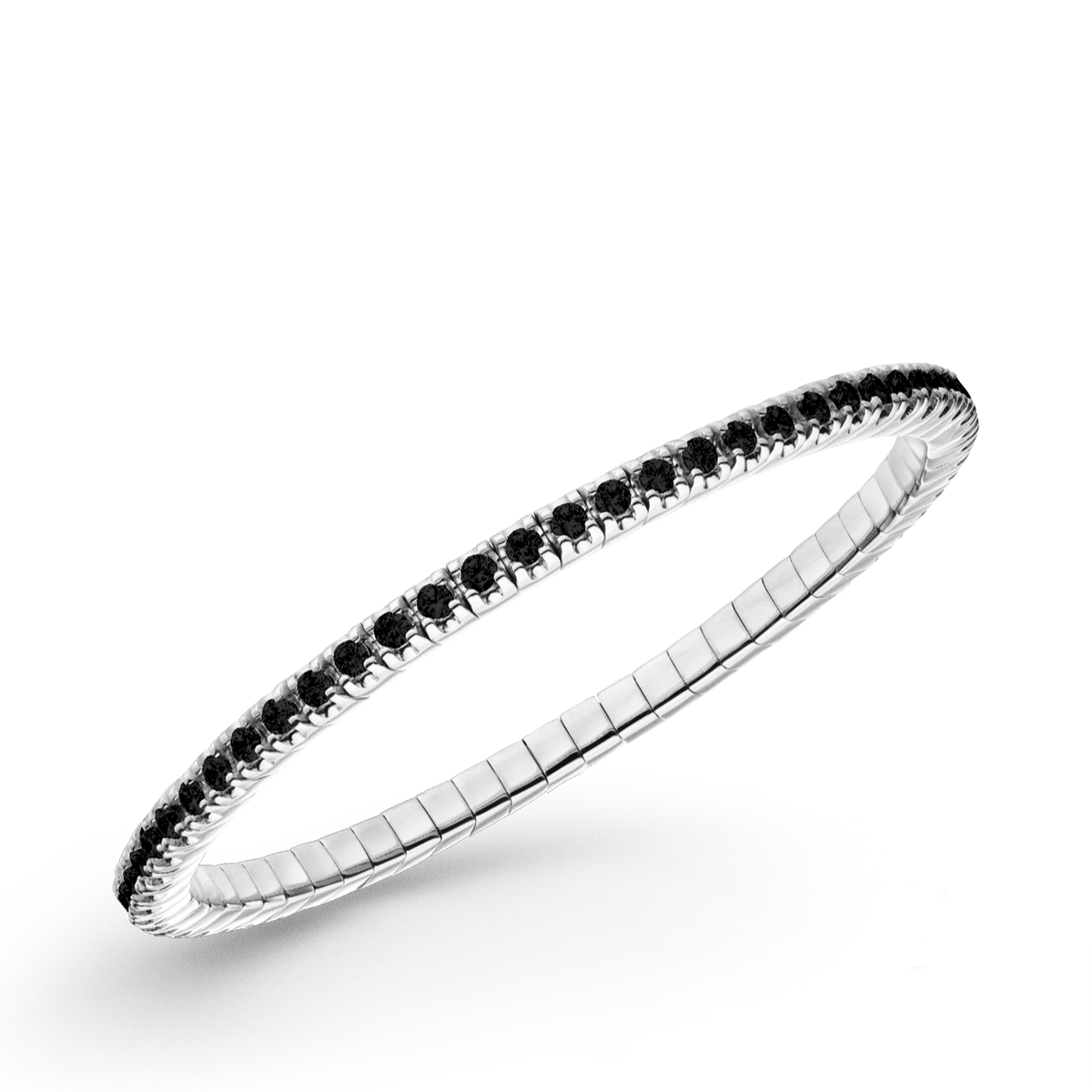 The Dazzling-Colors Flex 2.0 mm bracelet is a real eye-catcher that radiates colorful beauty. The sparkling zirconia stones in different colors give the bracelet its special beauty. The flexible design ensures a perfect fit.
The precious piece of jewelry can also be perfectly complemented with the matching rings, and together they create an unforgettable highlight.