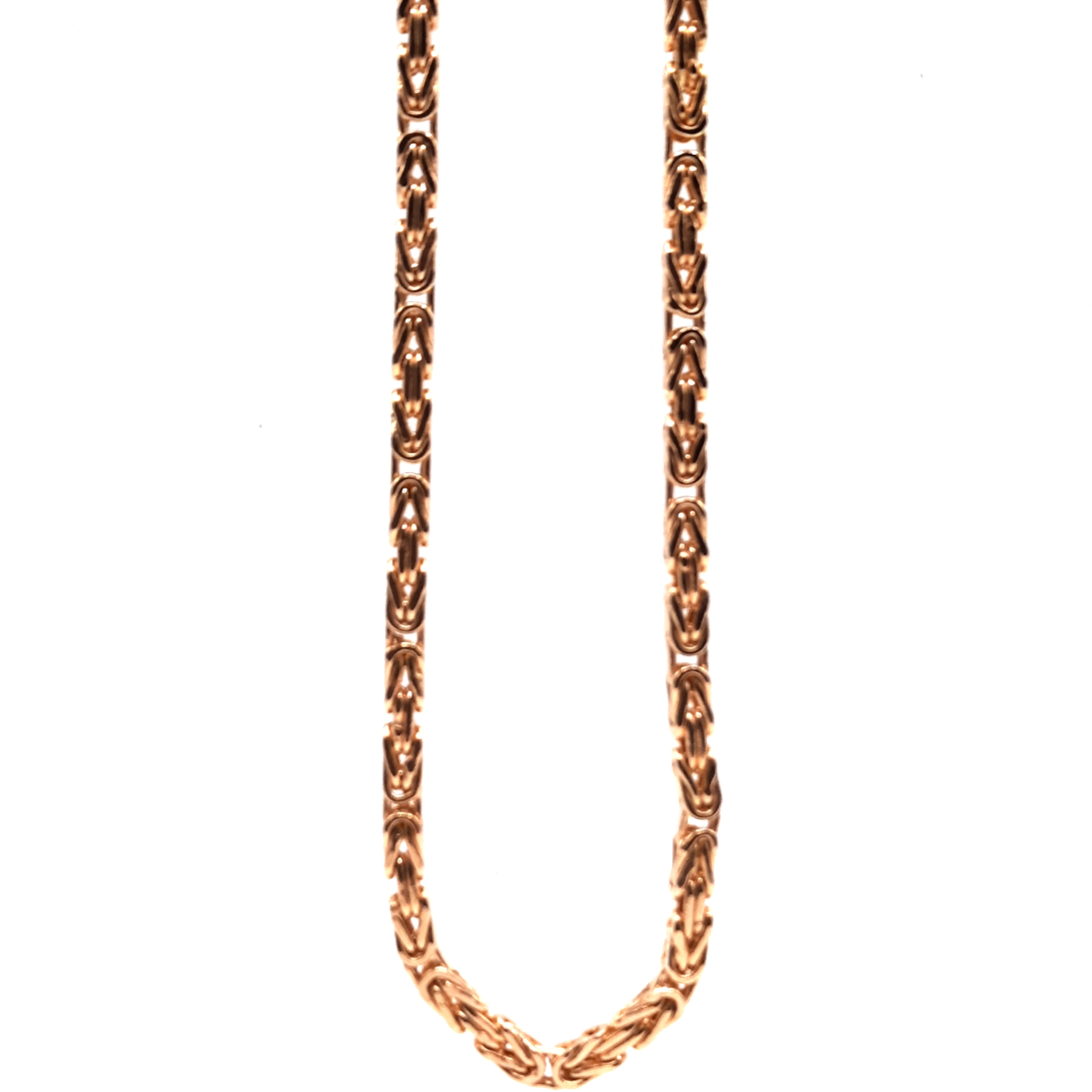 De koningsketting met modelnummer 000217 is een stijlvolle halsketting van 14 karaat goud. Met een gewicht van 29,14 gram en een lengte van 60 cm, straalt hij elegantie en verfijning uit. Deze gouden ketting is ideaal voor zowel formele als informele gelegenheden en vormt een perfect accessoire om je outfit compleet te maken.