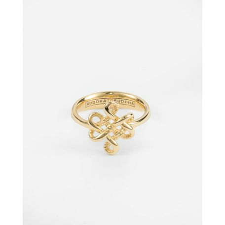 Ring Endless Knot Gold Vermeil