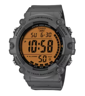 De Casio AE-1500WHC-8AVEF horloge bevat functies zoals een wereldtijdweergave, stopwatch, timer, LED-achtergrondverlichting en een batterijlevensduur van maar liefst 10 jaar. Het is ideaal om dagelijks te dragen dankzij zijn comfortabele en duurzame ontwerp. Perfect om elke outfit een sportieve en functionele touch te geven. Draag het voor zowel casual als actieve gelegenheden.